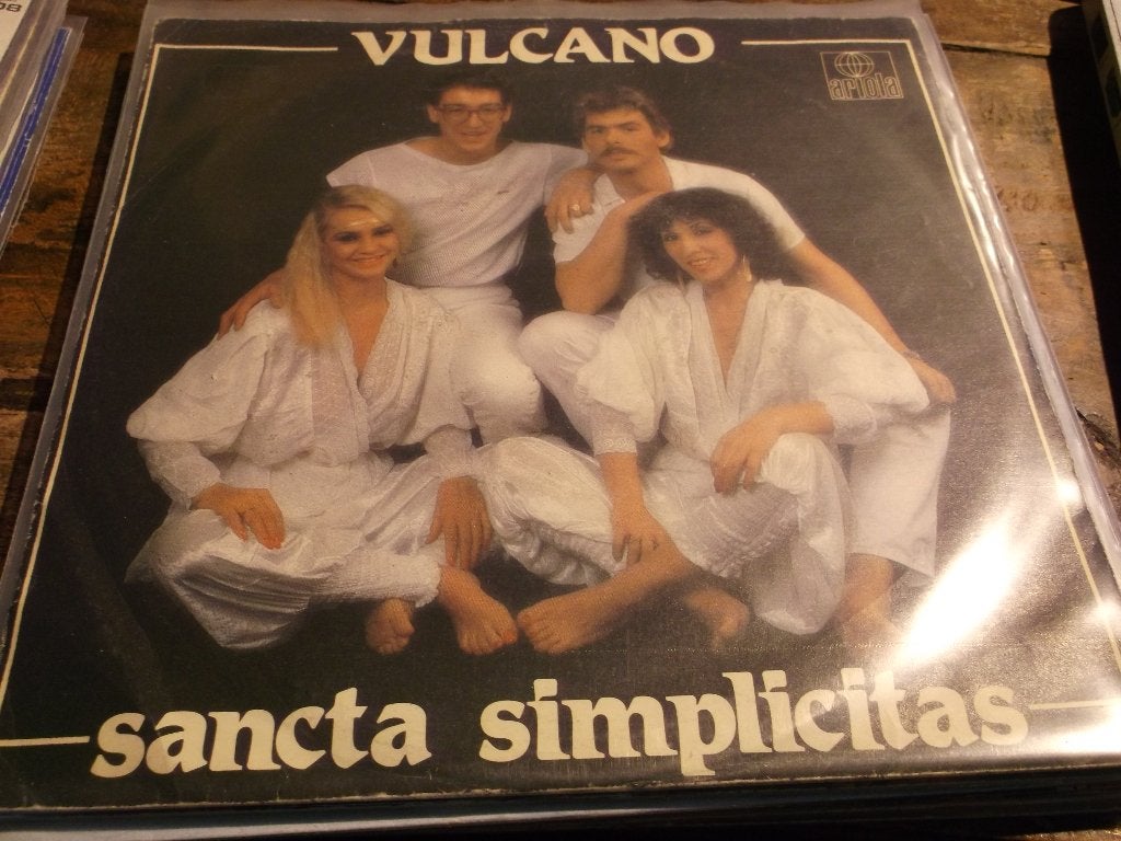vulcano Sancta simplicitas 188, Ophalen of Verzenden, Gebruikt, 7 inch, Nederlandstalig