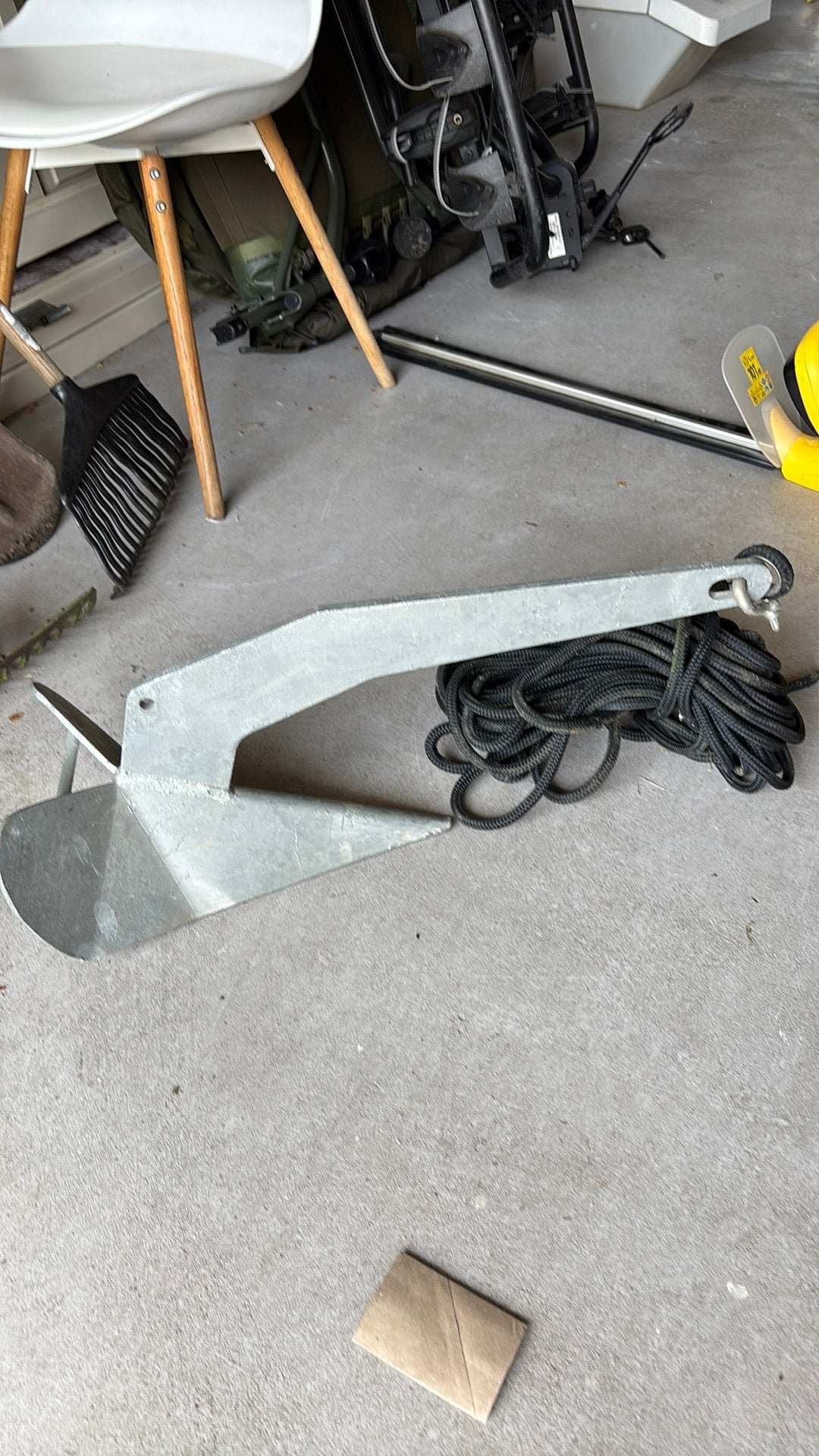 Anker met lijn 8kg, Ophalen, Gebruikt, Overige typen