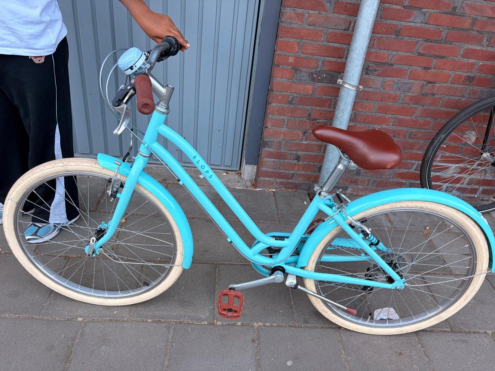 Elops Kinderfiets 24 inch en popal 22 inch Zo goed als nieuw, Fietsen en Brommers, Ophalen, Zo goed als nieuw, Terugtraprem, 20 inch of meer
