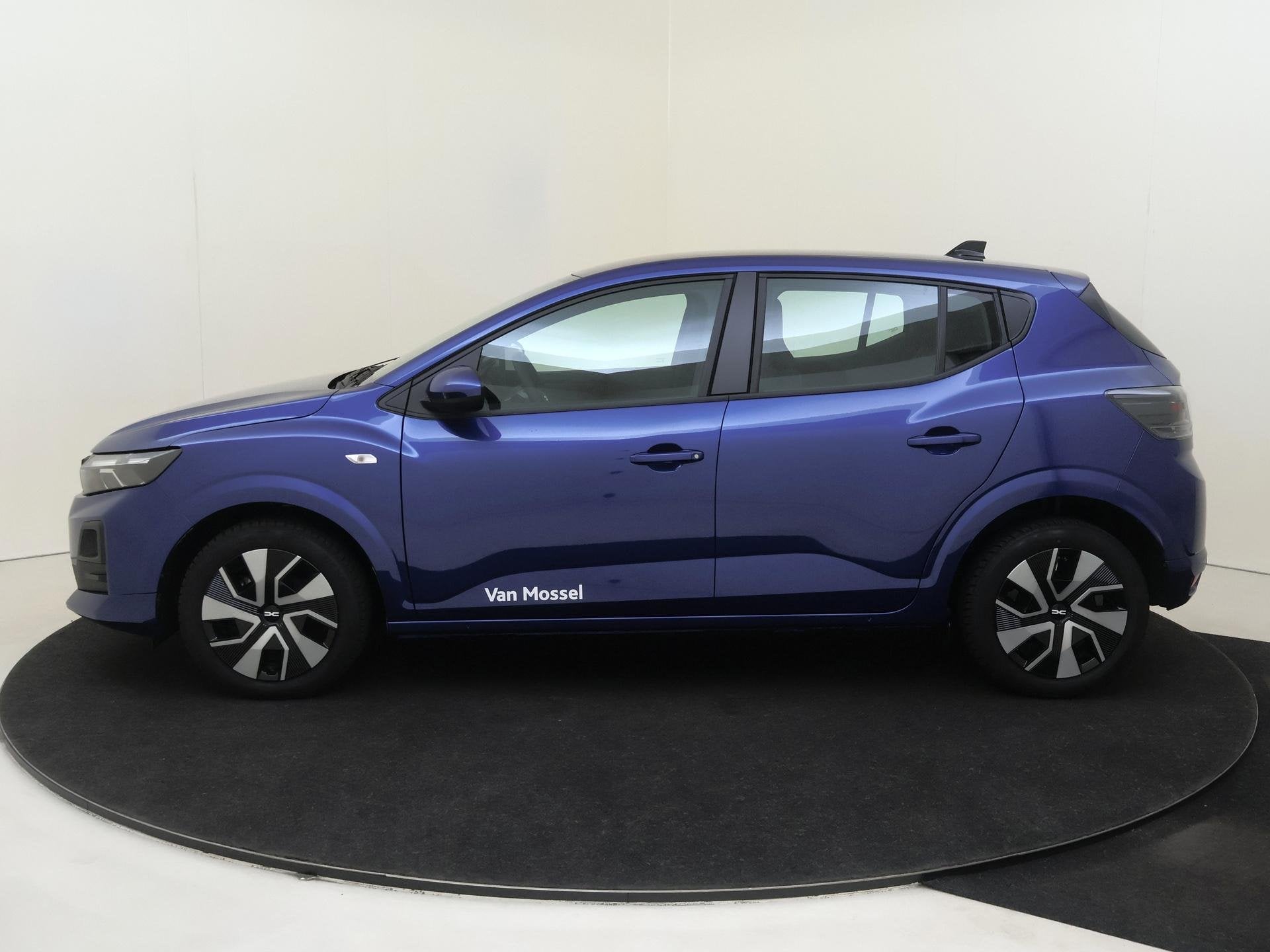 Dacia Sandero 1.0 TCe 100 PK limited edition | Blue Iron, Auto's, Voorwielaandrijving, 565 kg, Euro 6, Origineel Nederlands
