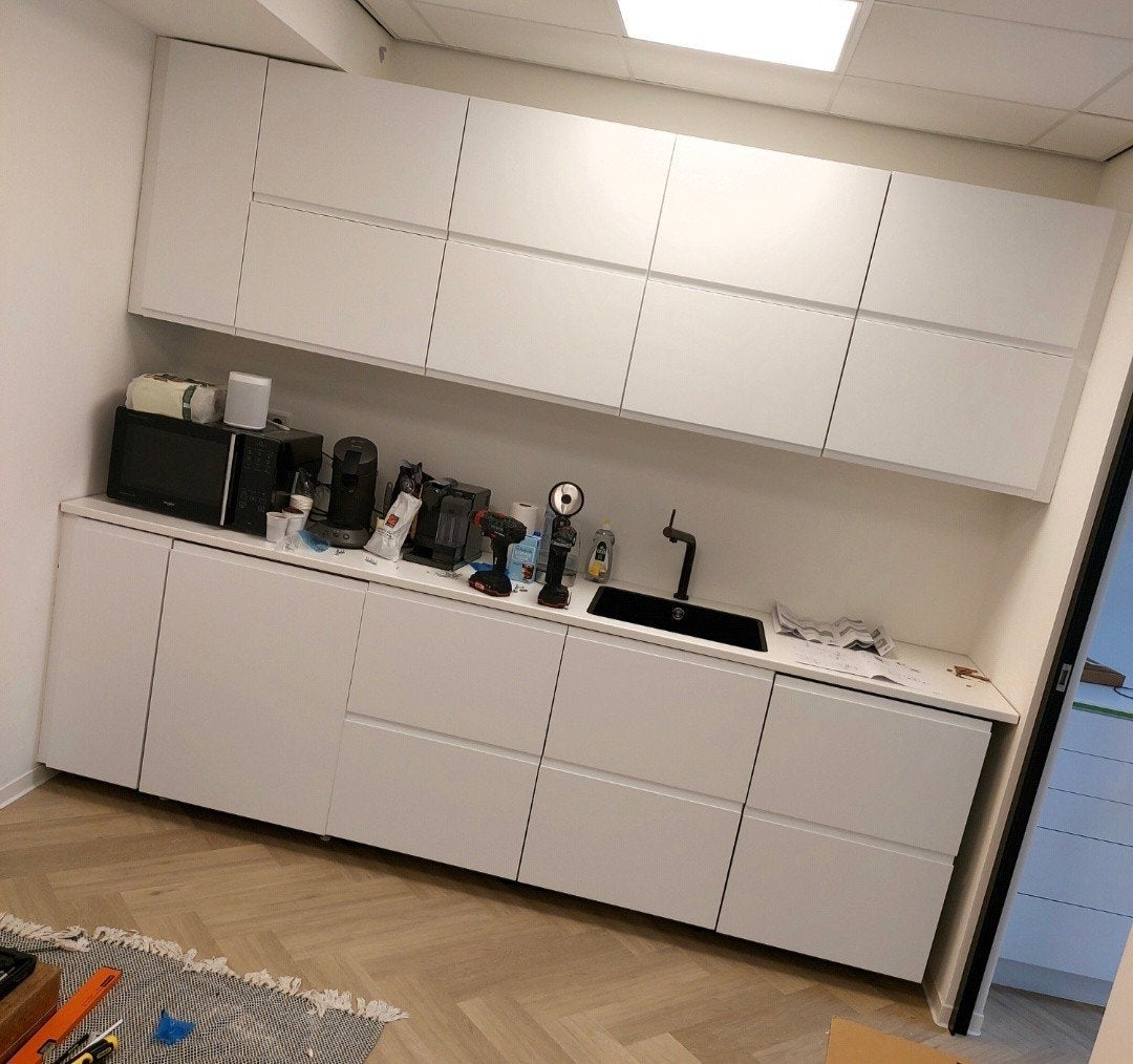 Ikea Voxtorp frontjes mat wit & Rengora vaatwasser, Ophalen of Verzenden