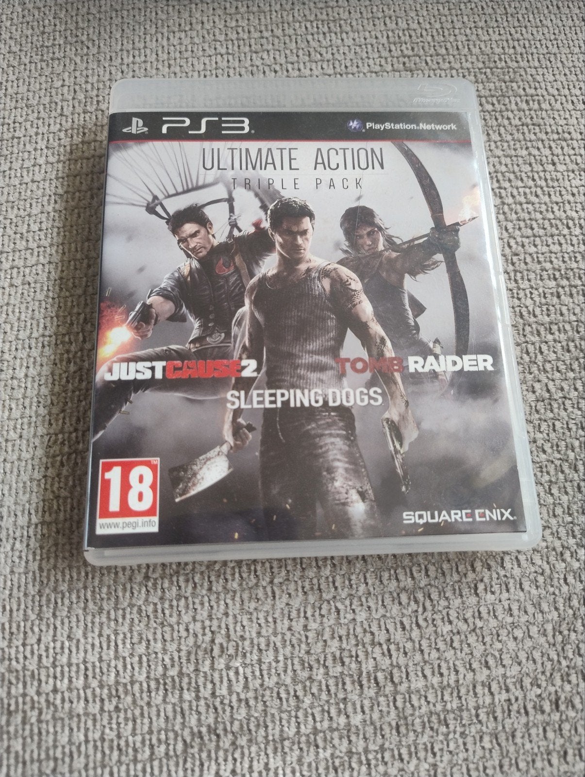PS3 Ultimate Action Triple Pack, Spelcomputers en Games, Avontuur en Actie, Vanaf 18 jaar, 1 speler, Ophalen of Verzenden