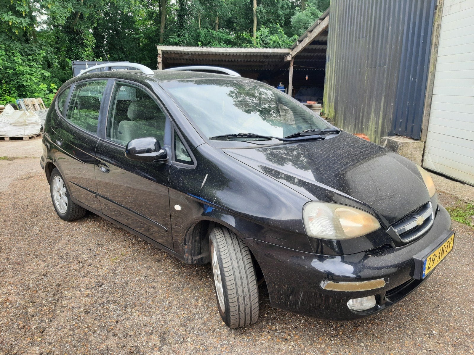 Chevrolet Tacuma 2.0 2007 Zwart Export, Auto's, Voorwielaandrijving, 1998 cc, 1281 kg, Origineel Nederlands