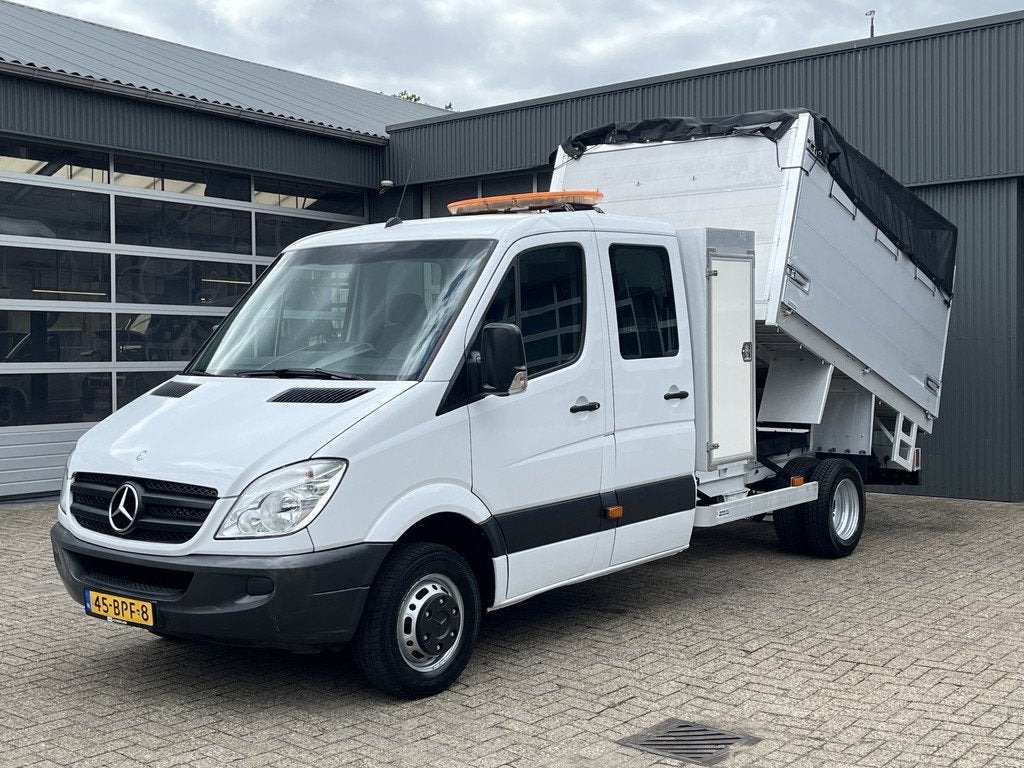 Mercedes-Benz Sprinter 513 2.2 CDI Kipper Snipperopbouw Snip, 2965 kg, Euro 5, Stof, Gebruikt