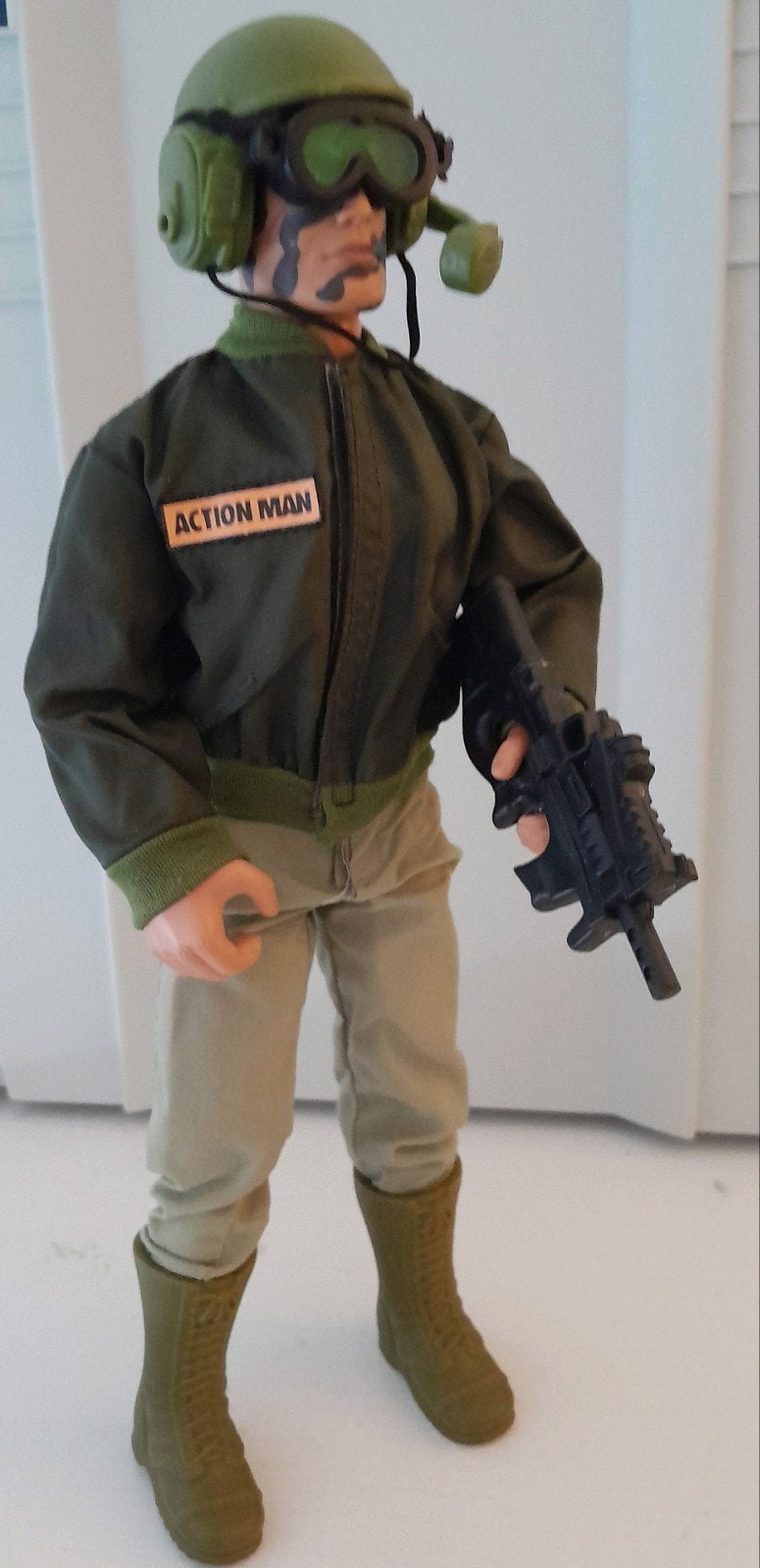 vintage Action Man figuur met L.S.V. Commander kit, Verzamelen, Ophalen of Verzenden, Zo goed als nieuw