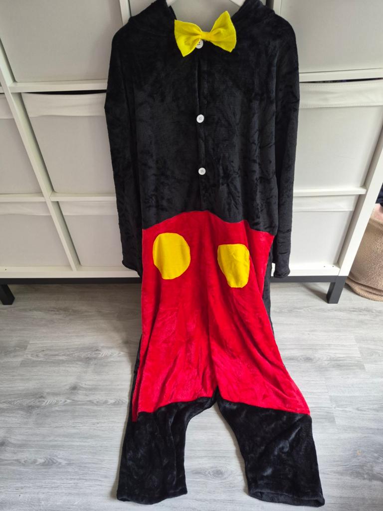 Mickey Mouse verkleedpak/pyjama, Ophalen of Verzenden, Carnaval