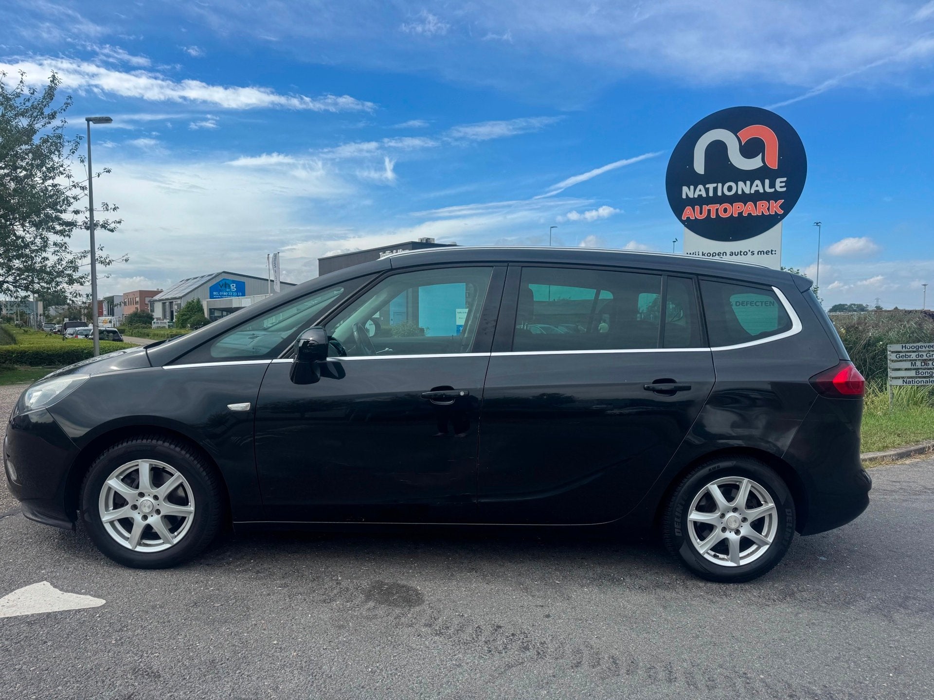Opel Zafira Tourer 2012 * 1.4 Cosmo 7p. * AUTOMAAT * APK, Auto's, Euro 5, 4 cilinders, 7 stoelen, Zwart
