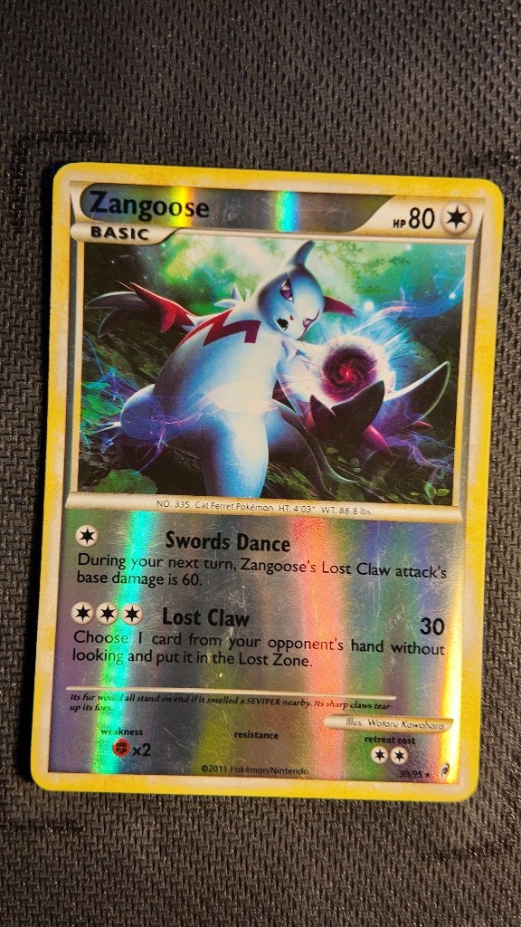 Zangoose 39 Call of Legends | Pokemon kaart, Hobby en Vrije tijd, Verzamelkaartspellen | Pokémon, Ophalen, Zo goed als nieuw, Losse kaart