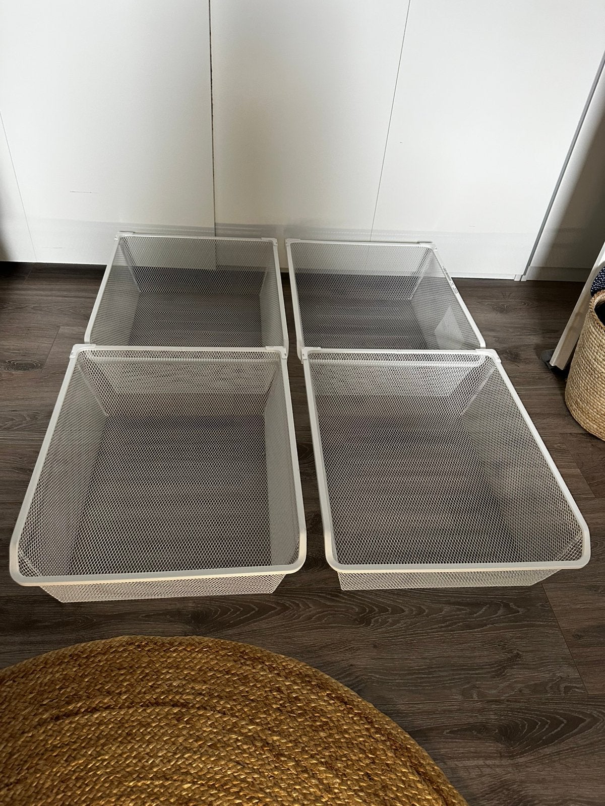4 Ikea komplement fijndraadmanden 50x58cm, Huis en Inrichting, Kasten | Kledingkasten, Ophalen, 50 tot 100 cm, Zo goed als nieuw