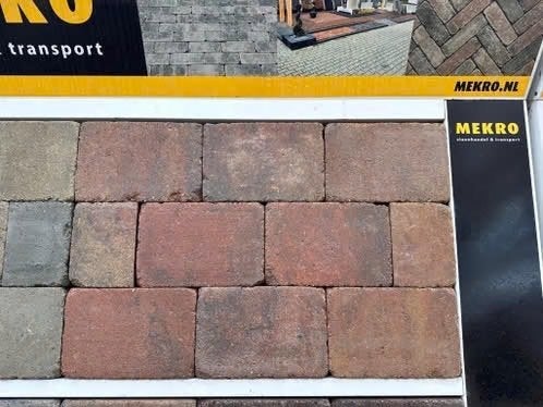 stonique trommel 20x30x6 oud bruin, Klinkers, Nieuw, Ophalen of Verzenden, 10 m² of meer