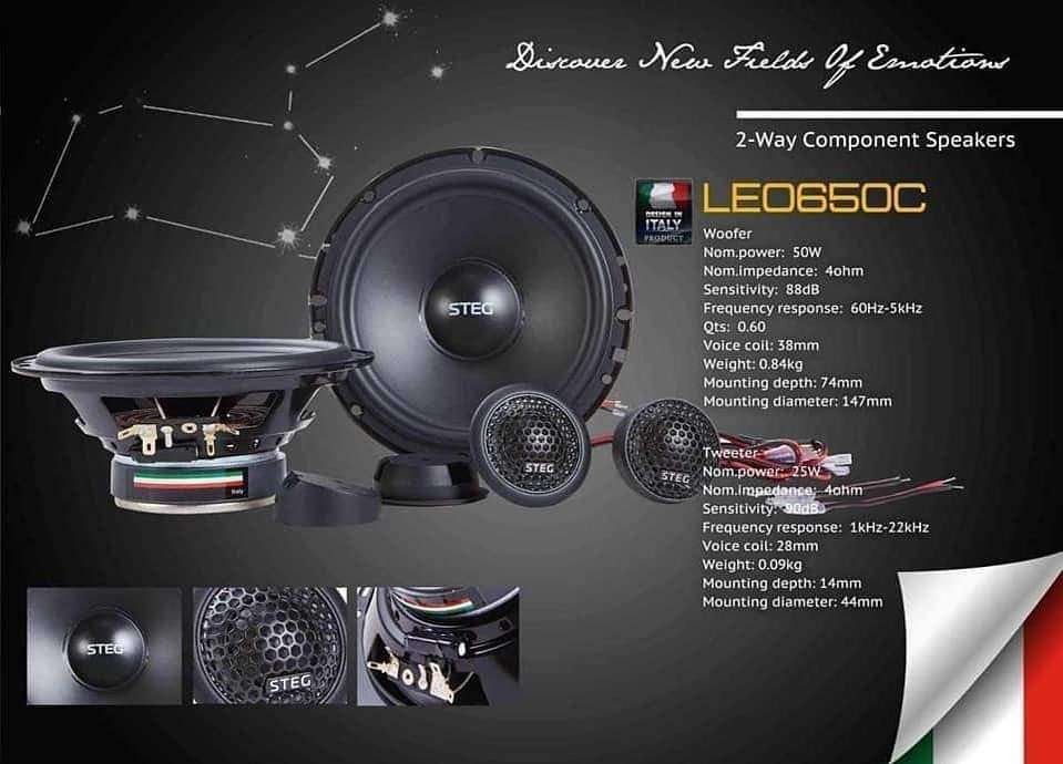 STEG LEO-650C 165mm / 6.5'' Composet / speakers, Hifi-Focus, Aalsmeerderweg 173 1432 CL, Aalsmeer, Nieuw, Ophalen of Verzenden