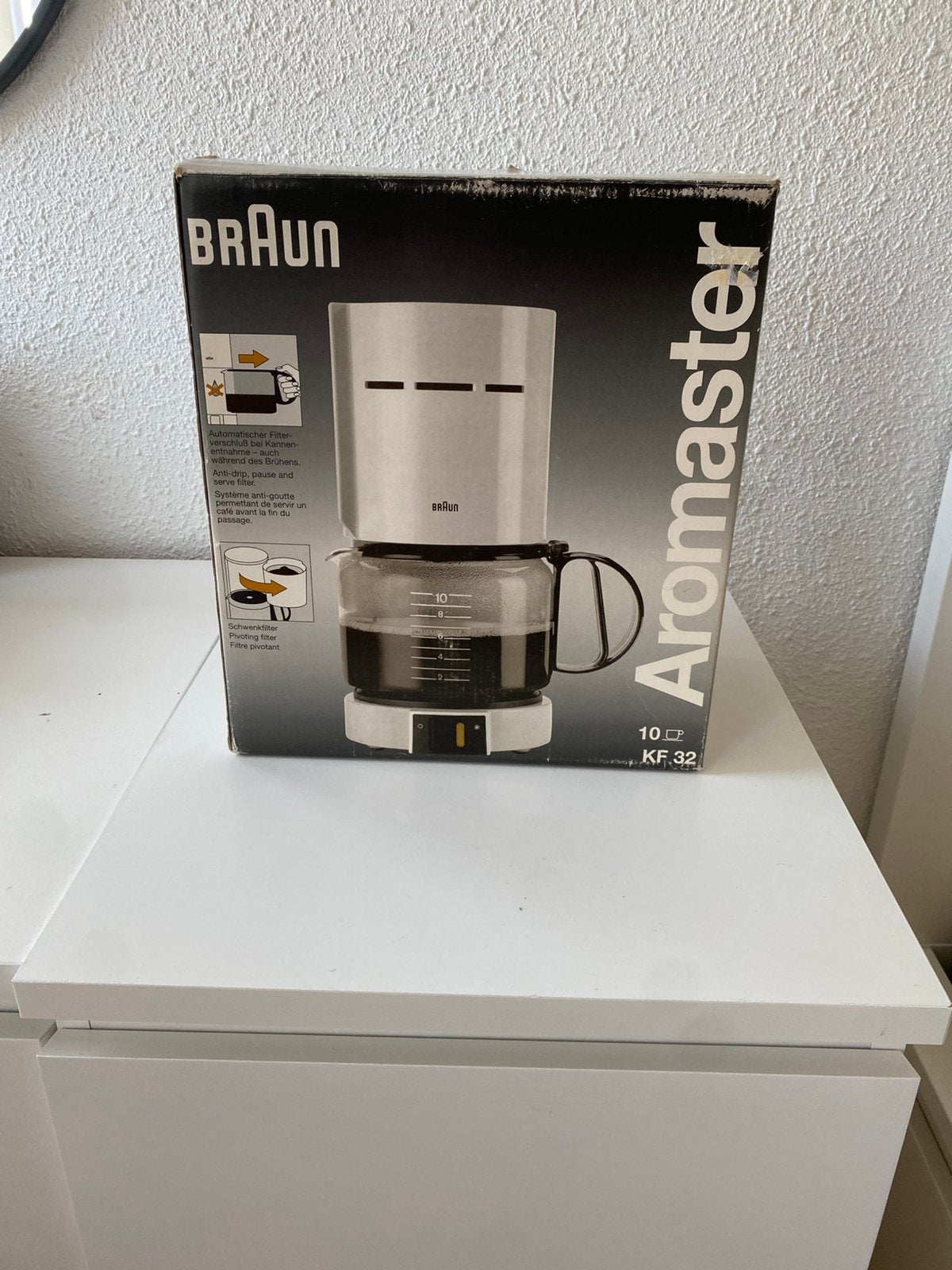 BRAUN, Ophalen, Zo goed als nieuw, Koffiemachine