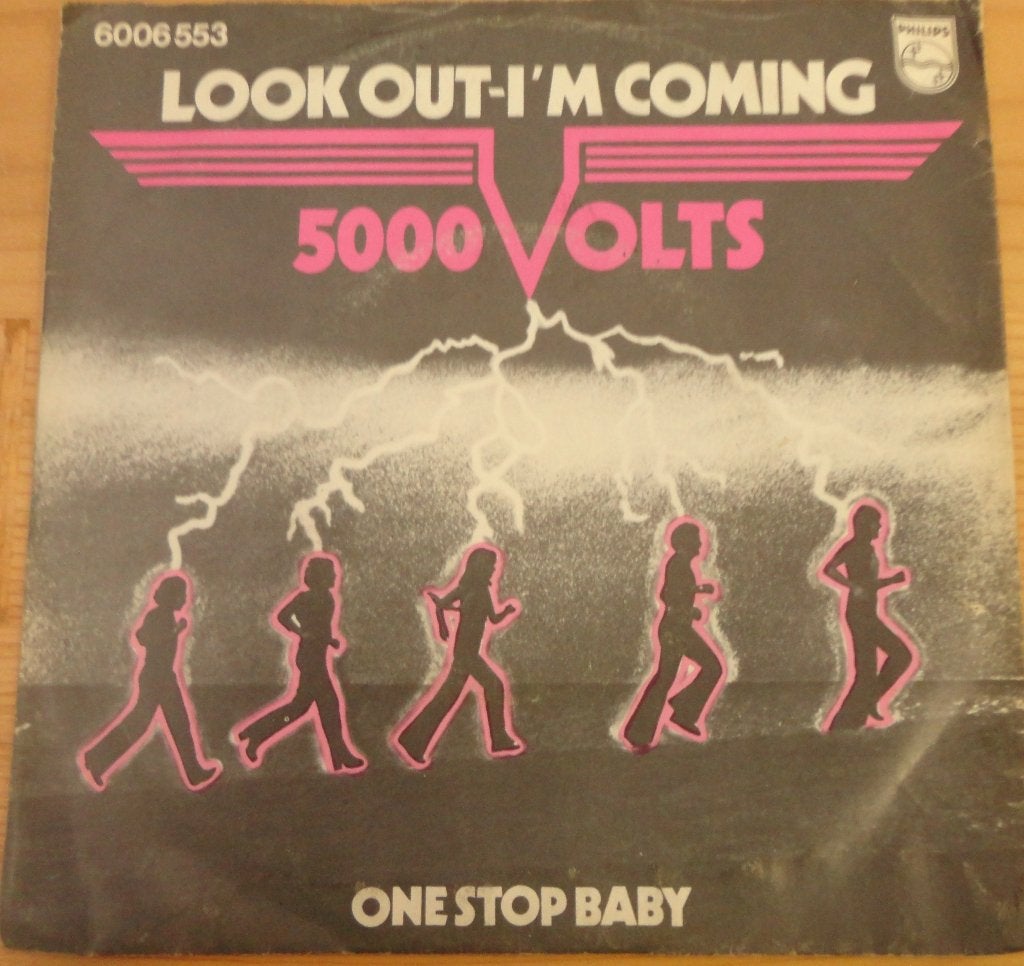 5000 Volts > Look out i'm coming, Ophalen of Verzenden, Gebruikt, 7 inch, Pop