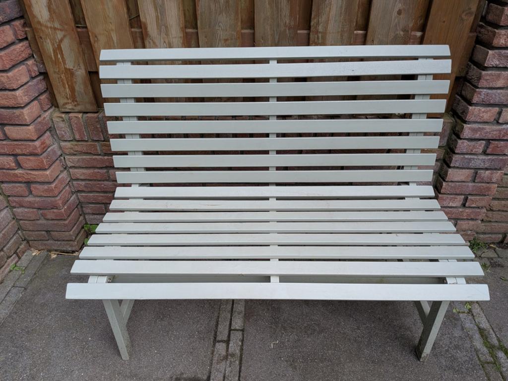 Bankje, Ophalen of Verzenden, Gebruikt, Hout