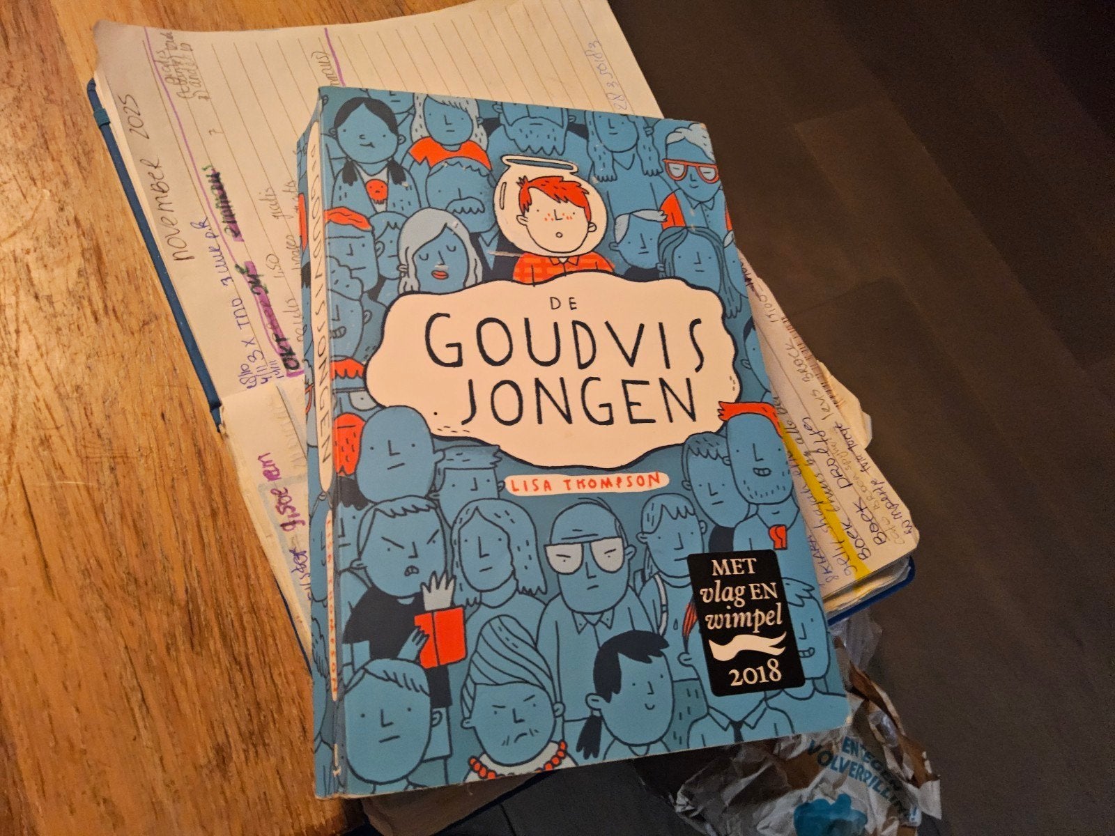 De goudvis jongen Lisa Thompson, Boeken, Ophalen of Verzenden, Zo goed als nieuw, Lisa Thompson