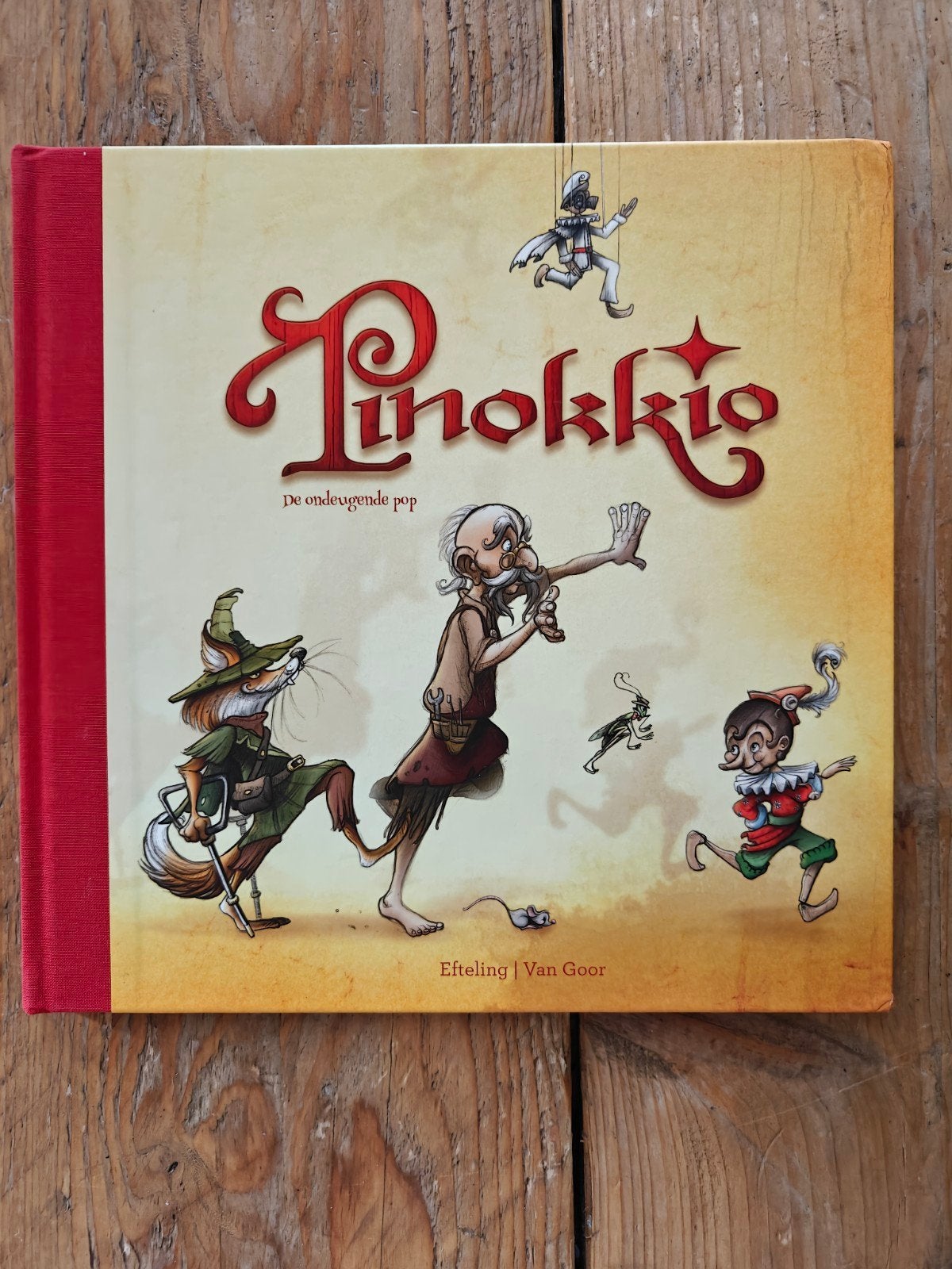 Pinokkio, de ondeugende pop., Boeken, Ophalen of Verzenden, Zo goed als nieuw