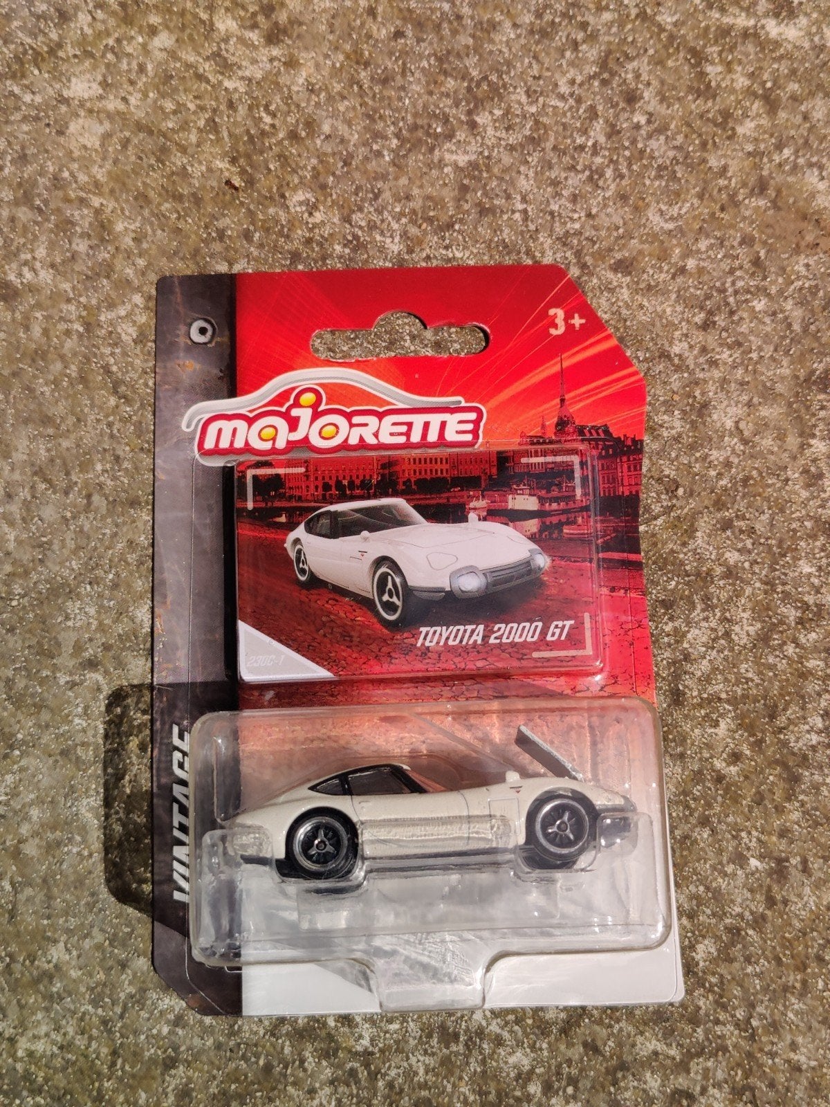Majorette Toyota 2000 GT WIT, Ophalen of Verzenden, Auto