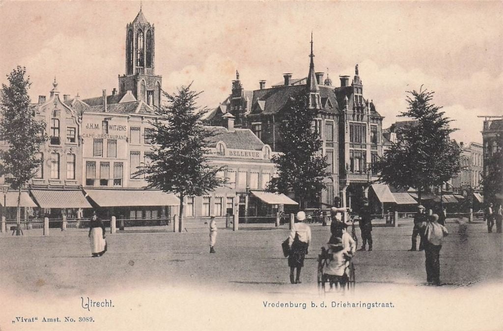 702-343-015 Utrecht Vredenburg B D Drieharingstraat, Verzenden, Voor 1920, Utrecht