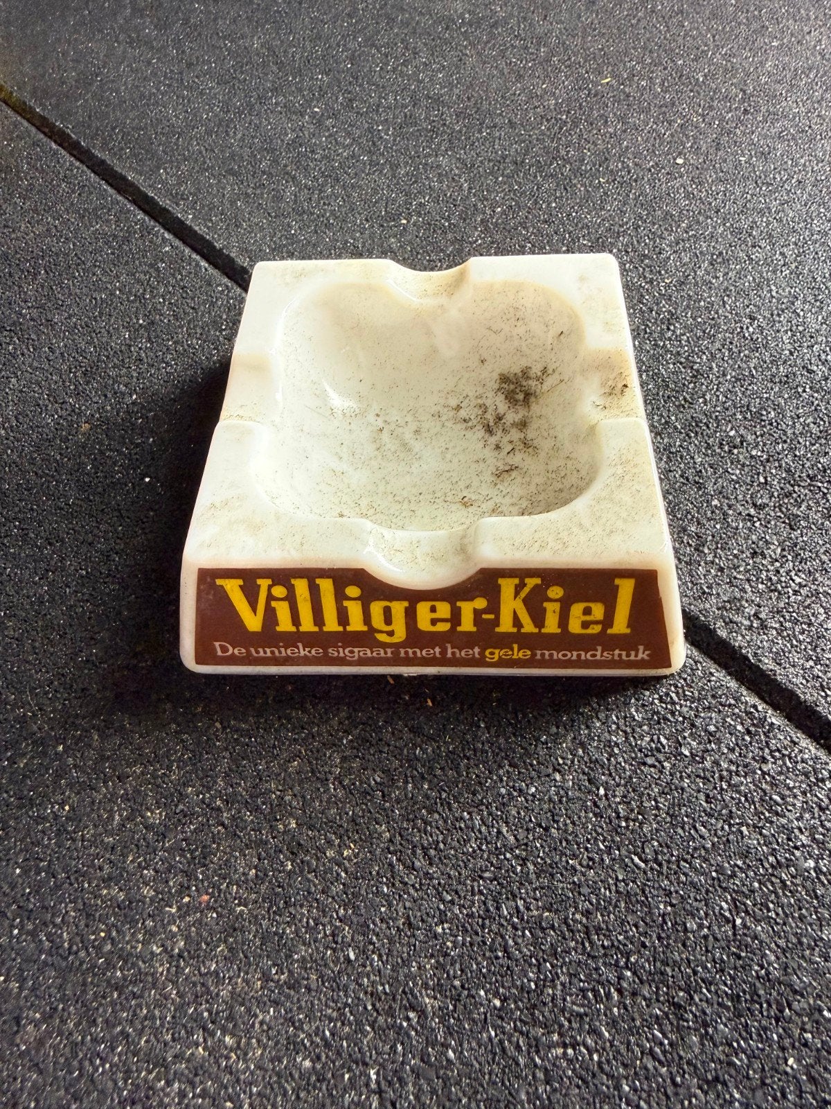 Vintage Villiger-Kiel Asbak - De unieke sigaar, Ophalen of Verzenden