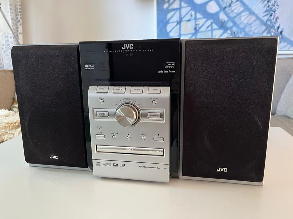 JVC CA-UXG60 Mini Stereo Installatie met DVD/CD/Radio, Audio, Tv en Foto, Stereo-sets, Gebruikt, JVC, Ophalen of Verzenden, Microset
