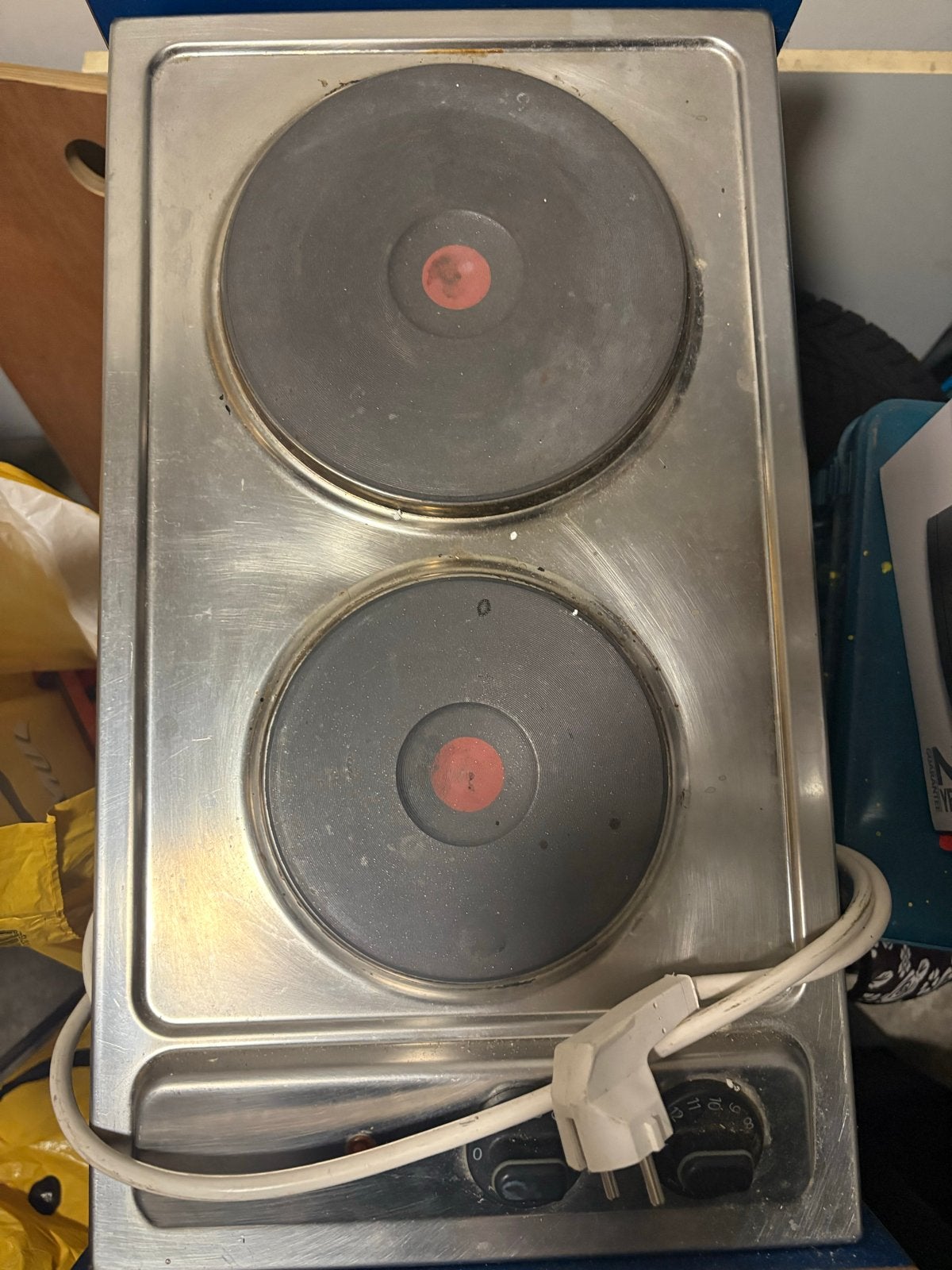 Bauknecht ETN 1240 Vrijstaande Elektrische Kookplaat, Witgoed en Apparatuur, Ophalen, Gebruikt, 3 kookzones of minder, Vrijstaand