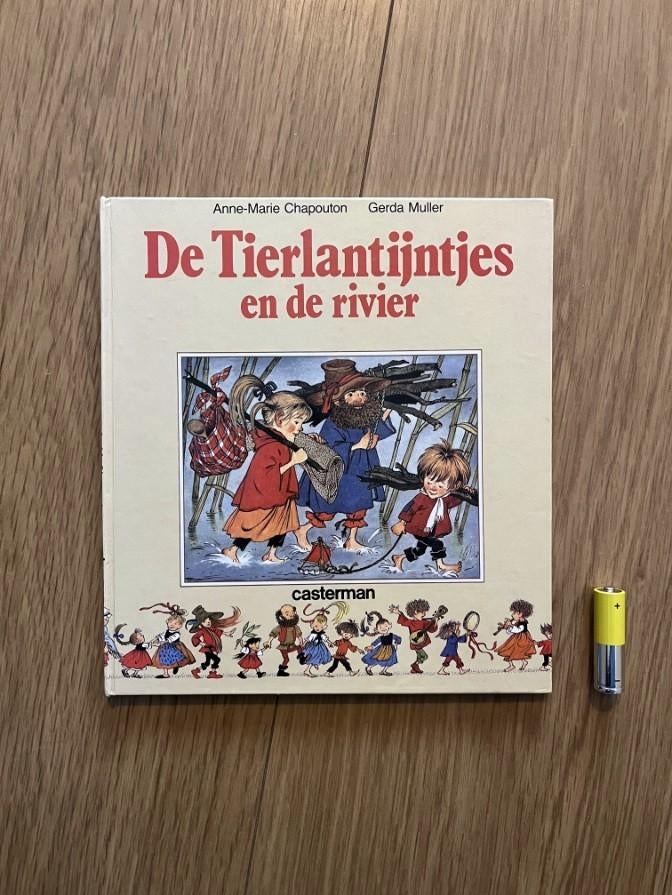 Gerda Muller Chapouton De Tierlantijntjes en de rivier, Boeken, Prentenboeken en Plaatjesalbums, Gelezen, Ophalen of Verzenden