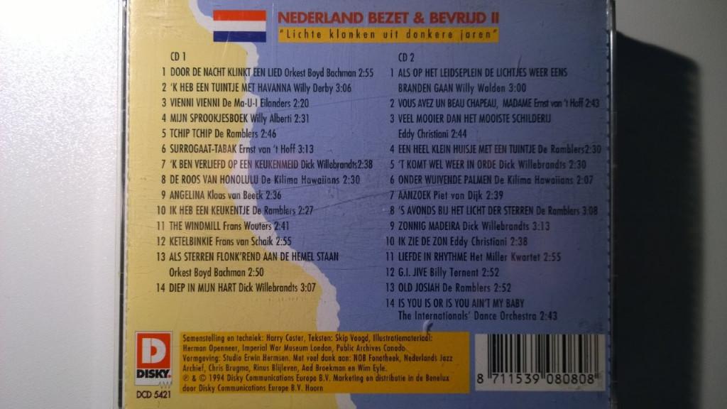 Nederland Bezet & Bevrijd Volume II, Ophalen of Verzenden, Zo goed als nieuw, Pop