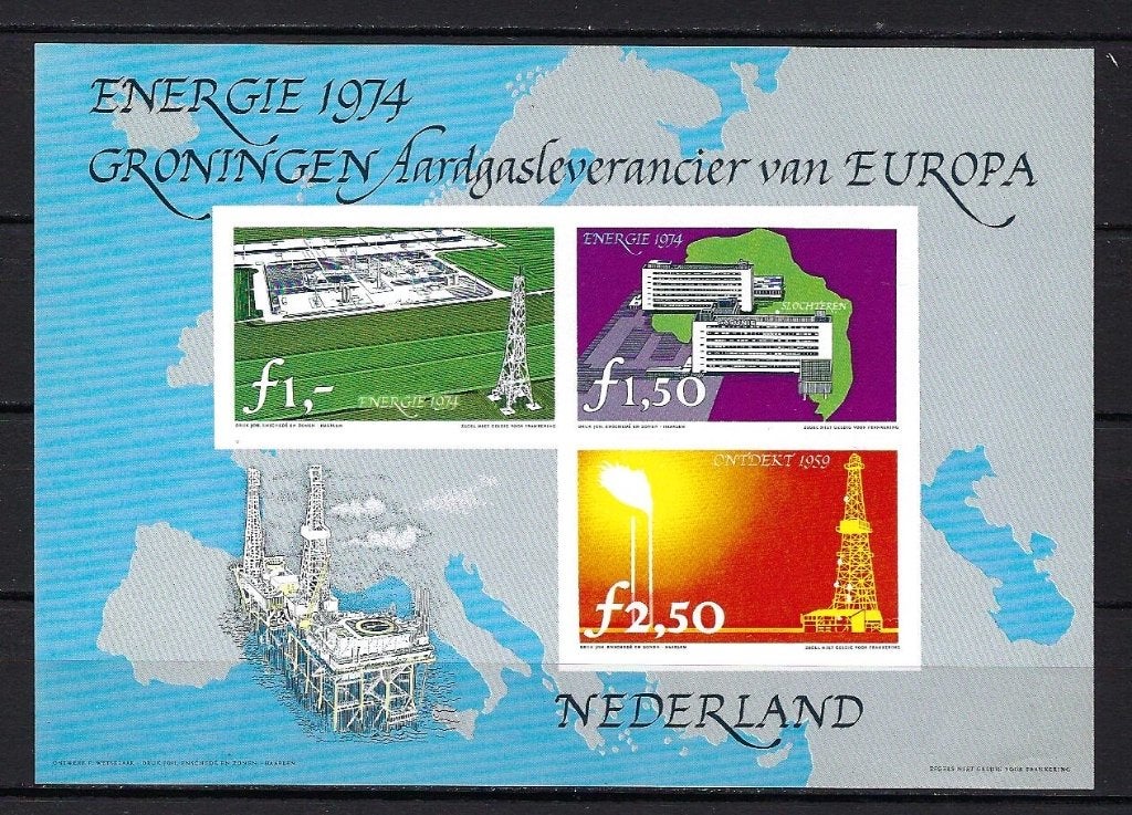 STADSPOST Groningen ENERGIE 1974, Ophalen of Verzenden, Na 1940, Postfris