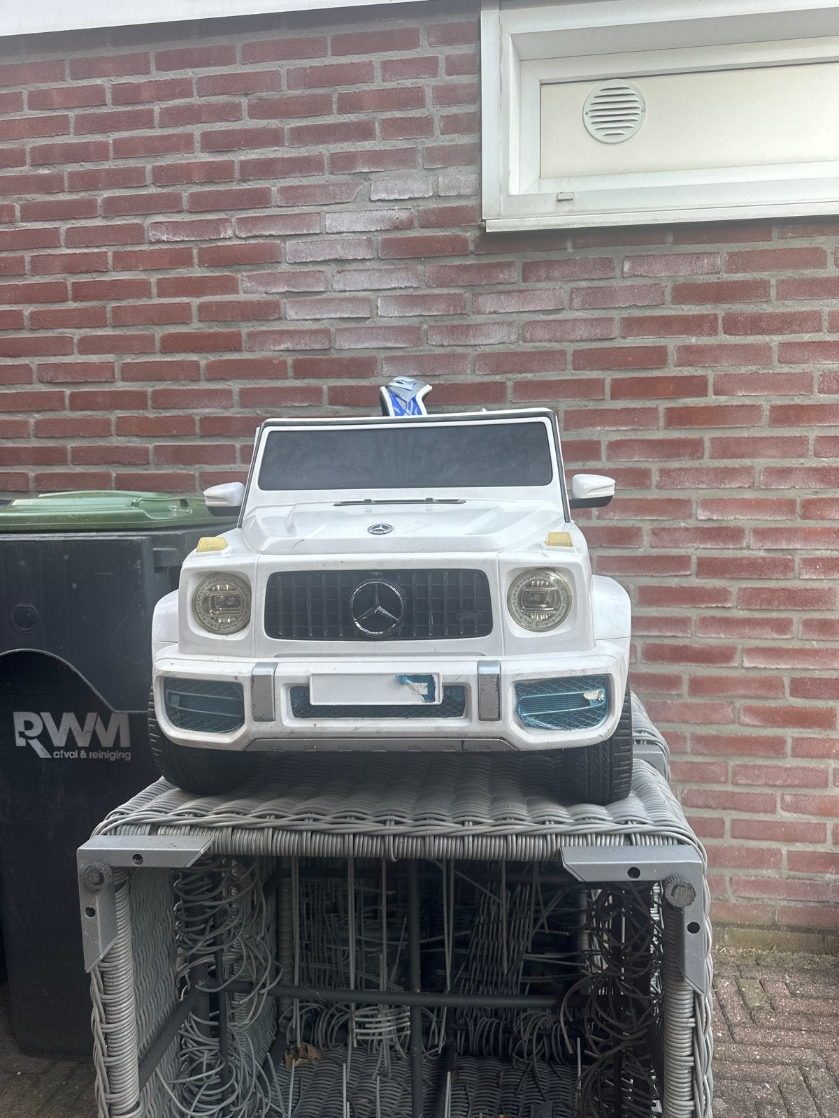 Mercedes G-Klasse elektrische kinderauto, Kinderen en Baby's, Ophalen of Verzenden, Gebruikt