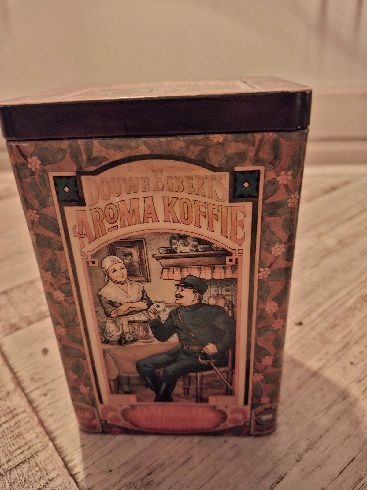 Vintage Douwe Egberts Aroma Koffie Bewaarbus, Ophalen of Verzenden, Gebruikt, Koffie, Douwe Egberts