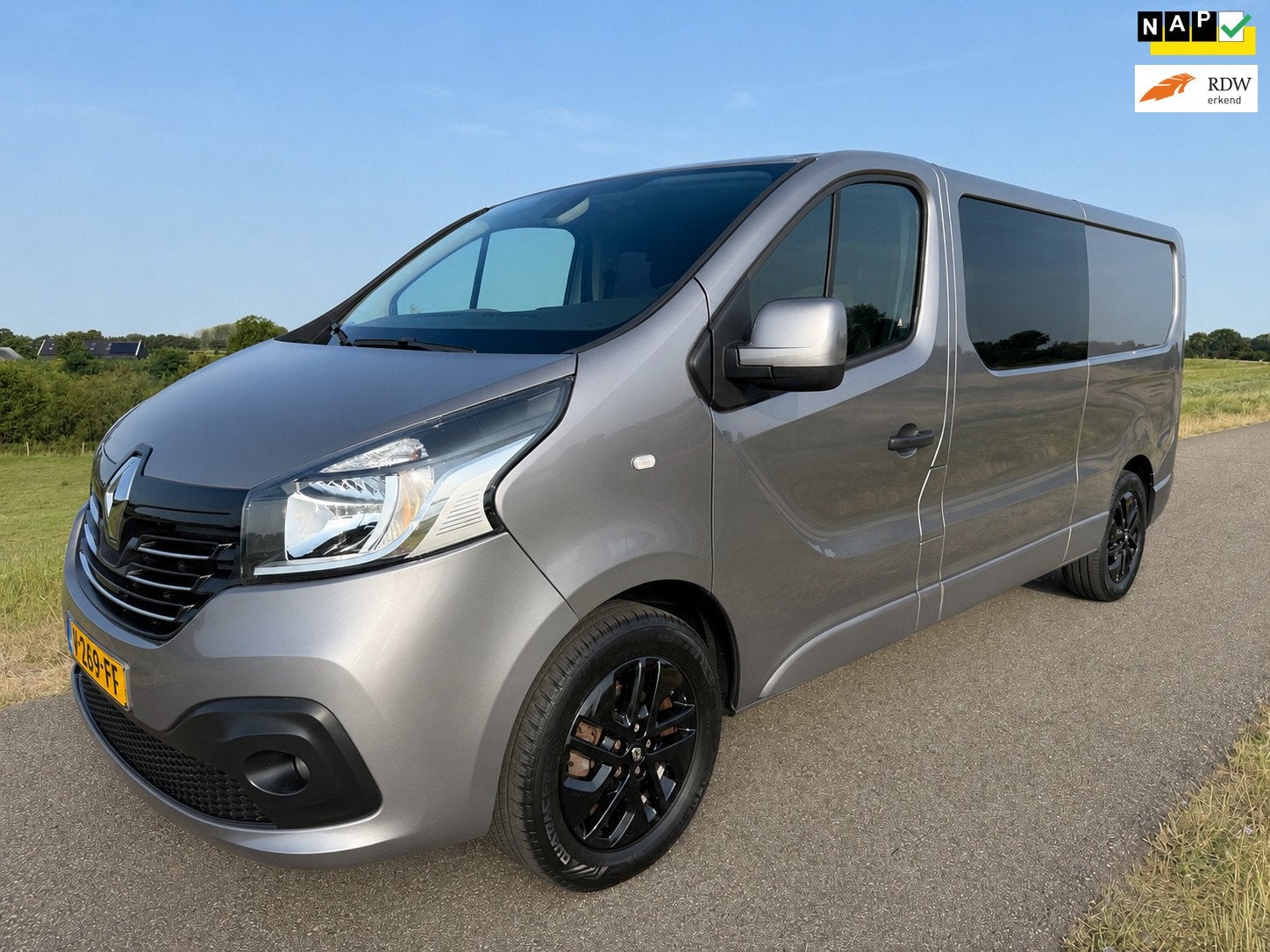 Renault Trafic 1.6 dCi T29 L2H1 DC Comfort Energy Airco Crui, Voorwielaandrijving, Stof, Gebruikt, Renault