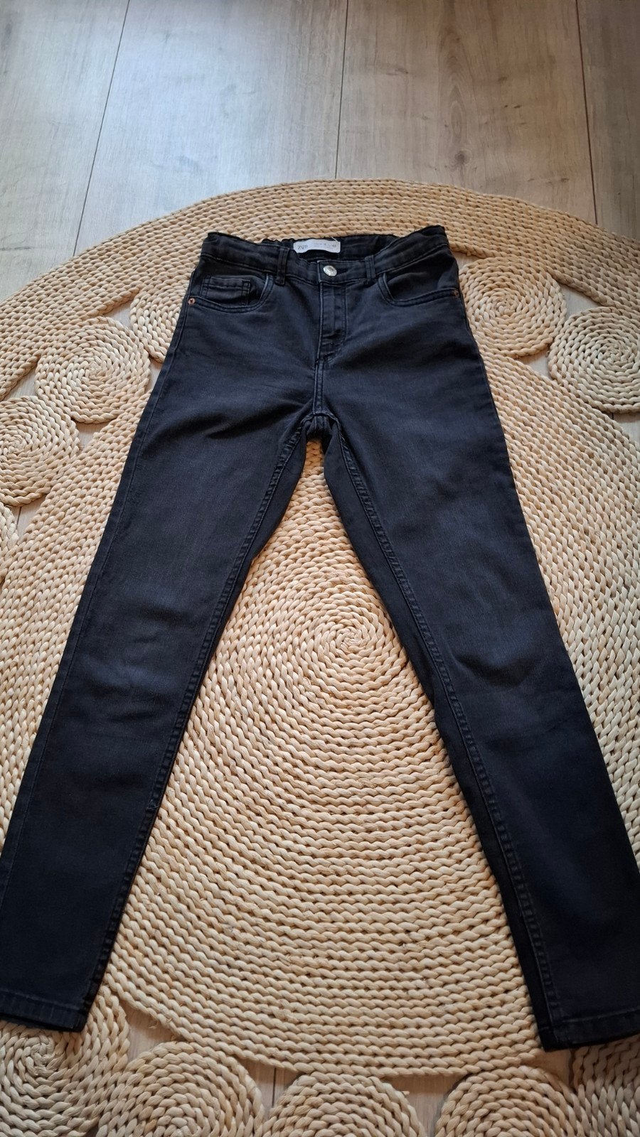 Zara skinny jeans grijs maat 152, Kinderen en Baby's, Ophalen of Verzenden