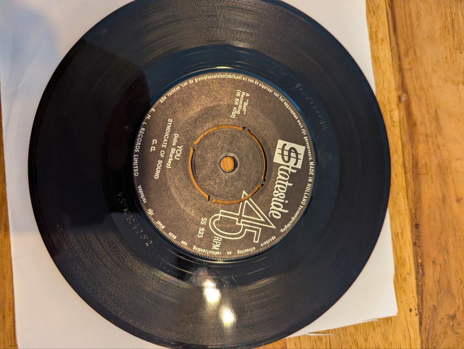 Syndicate of Sound - Little Girl ( vinyl single), Ophalen of Verzenden, Gebruikt, Pop