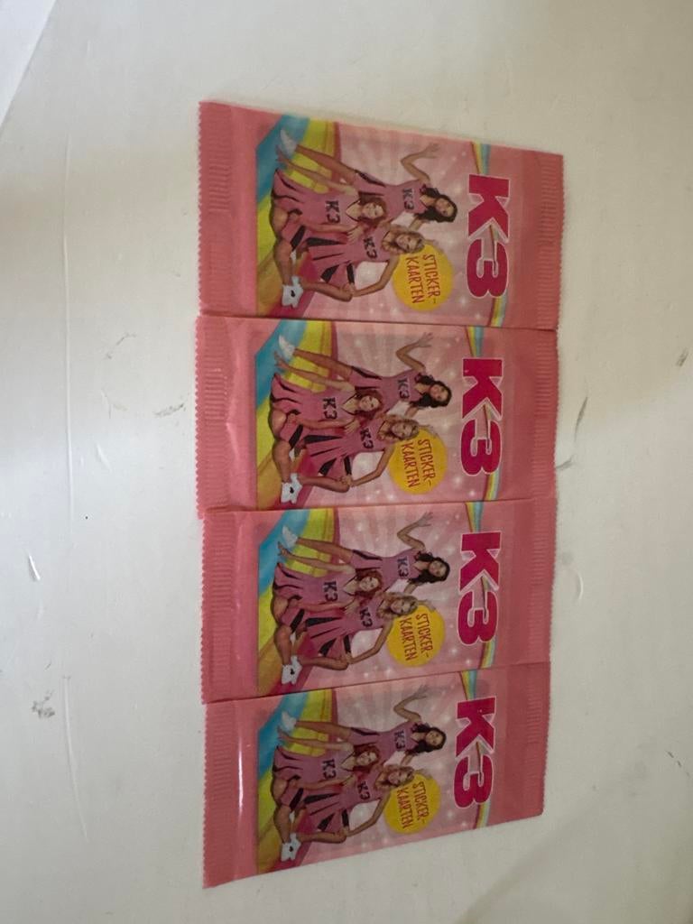 K3 stickerkaarten verzegeld, Ophalen, Nieuw, Film, Tv of Omroep