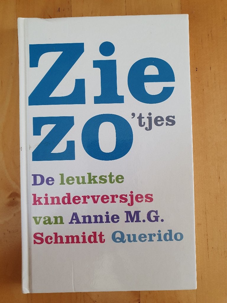 ZIEZO ‘tjes  van Annie M.G. Schmidt, Boeken, Ophalen of Verzenden, Zo goed als nieuw, Fictie algemeen