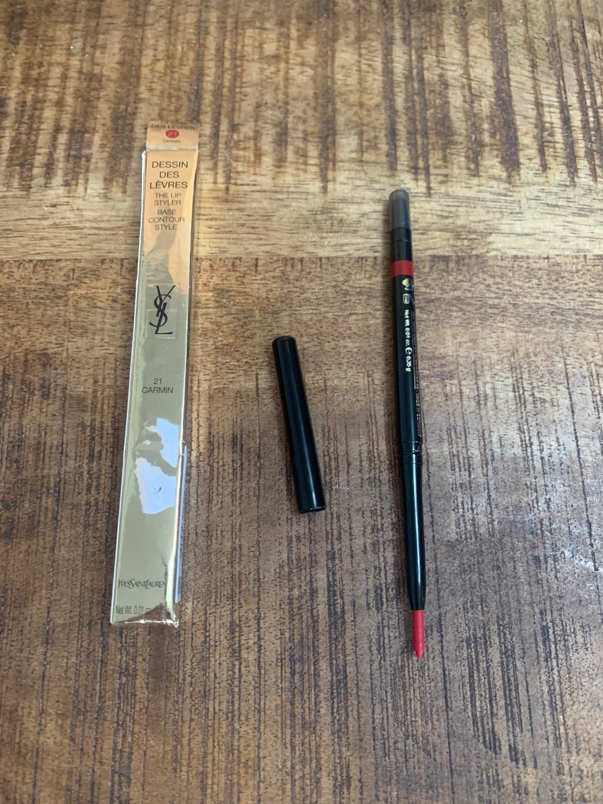 Ysl Lipliner 21 Carmin nieuw, Ophalen of Verzenden, Nieuw, Rood, Lippen