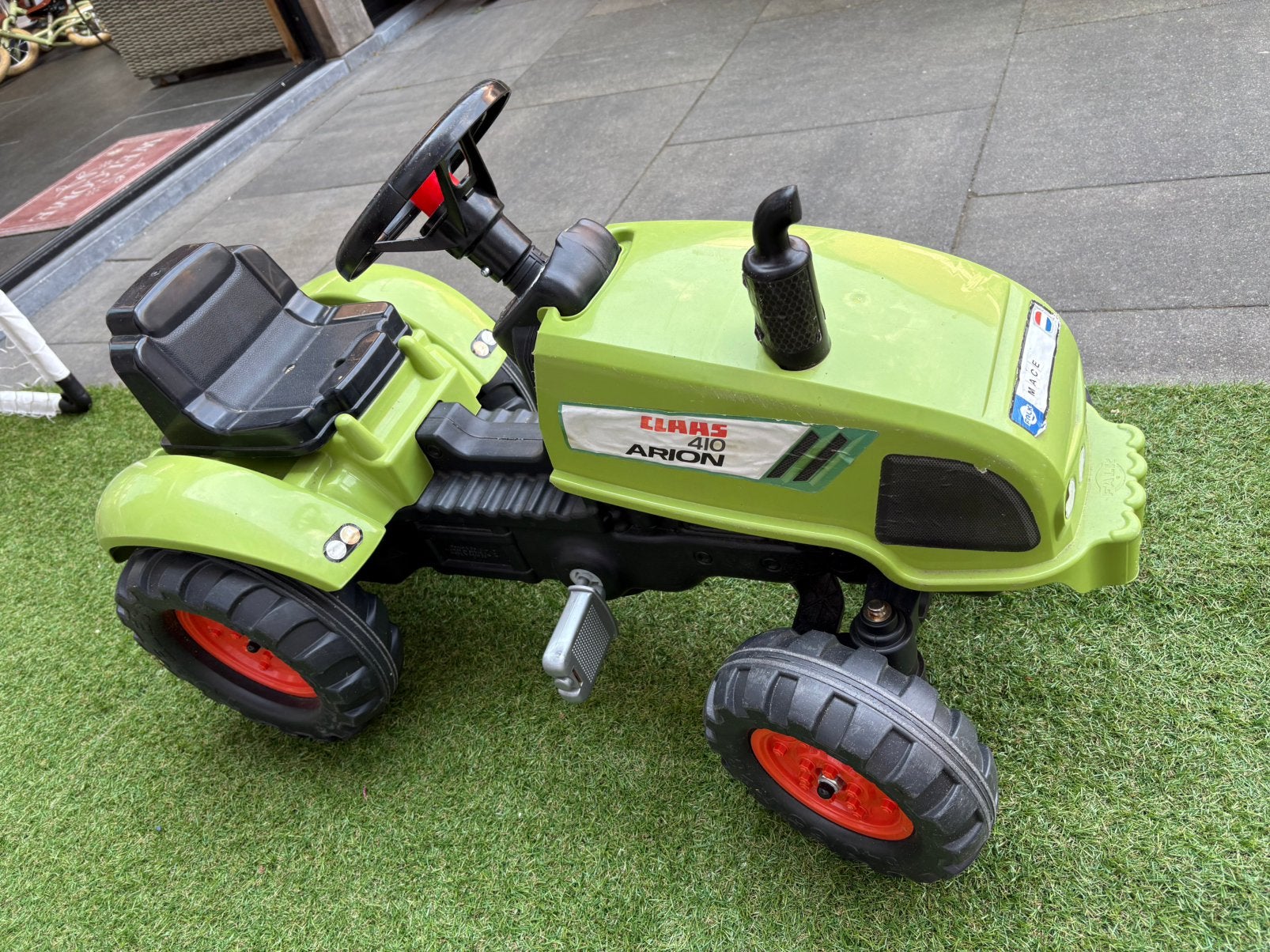Claas arion 410 traptractor met aanhanger, Ophalen, Zo goed als nieuw, Overige merken