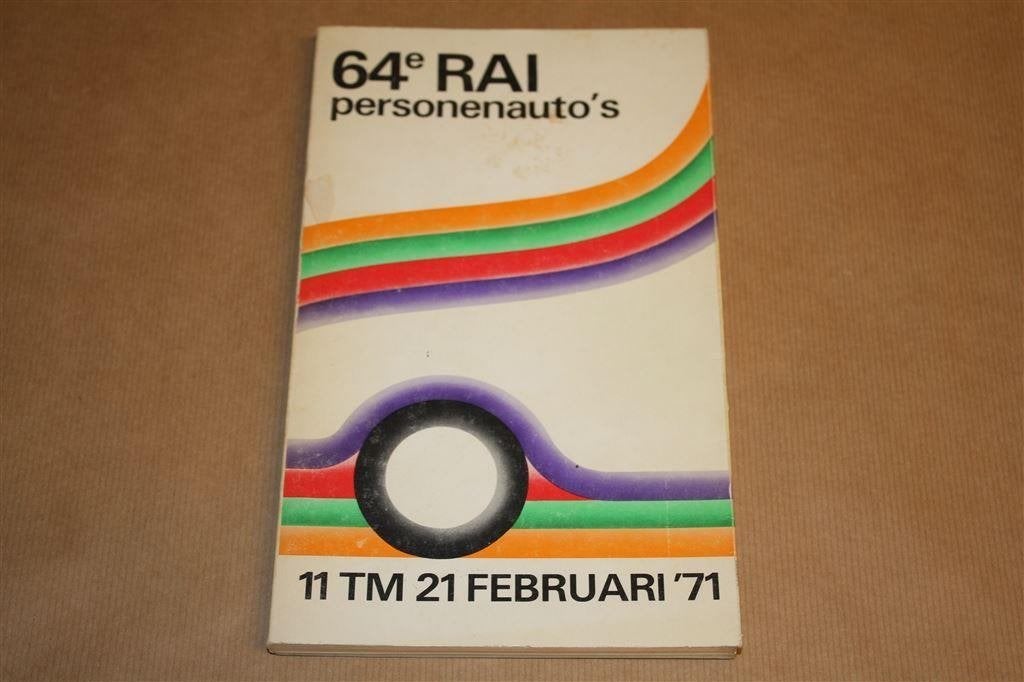 Catalogus RAI Personenauto\'s - 1971, Boeken, Auto's | Boeken, Ophalen of Verzenden, Zo goed als nieuw, Algemeen