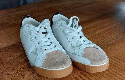 Gympen/sneakers, maat 38, Wit, Ophalen of Verzenden, Golden Goose look a like, Sneakers of Gympen