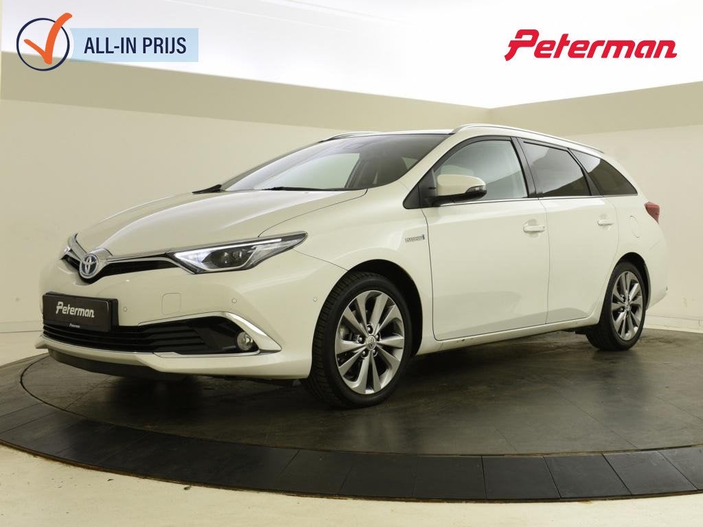 Toyota Auris Touring Sports 1.8 Hybrid Executive | Trekhaak, 12 maanden, Gebruikt, Wit, Hybride Elektrisch/Benzine