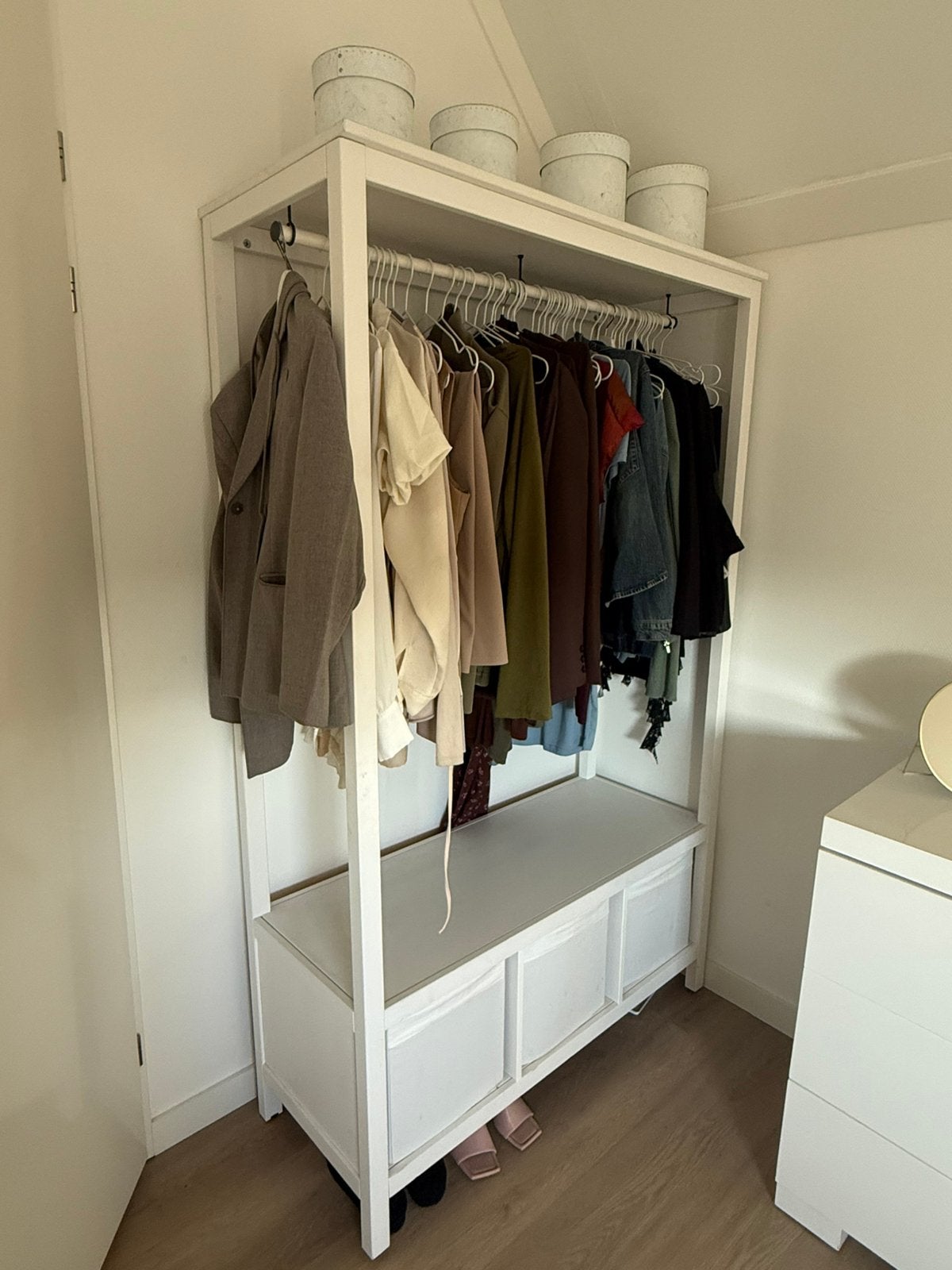 Open kleding kast, Ophalen, Zo goed als nieuw, 50 tot 75 cm, 150 tot 200 cm