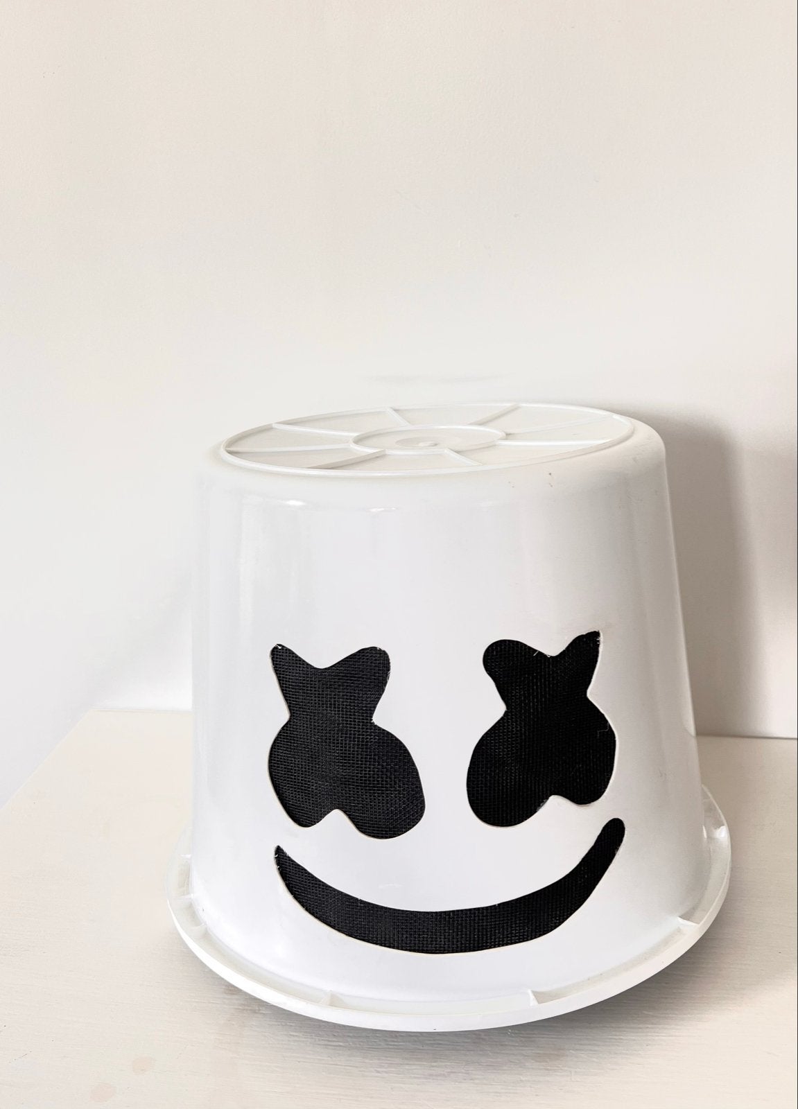 Marshmello DJ Masker, Ophalen of Verzenden, Zo goed als nieuw, Feestartikel, Carnaval