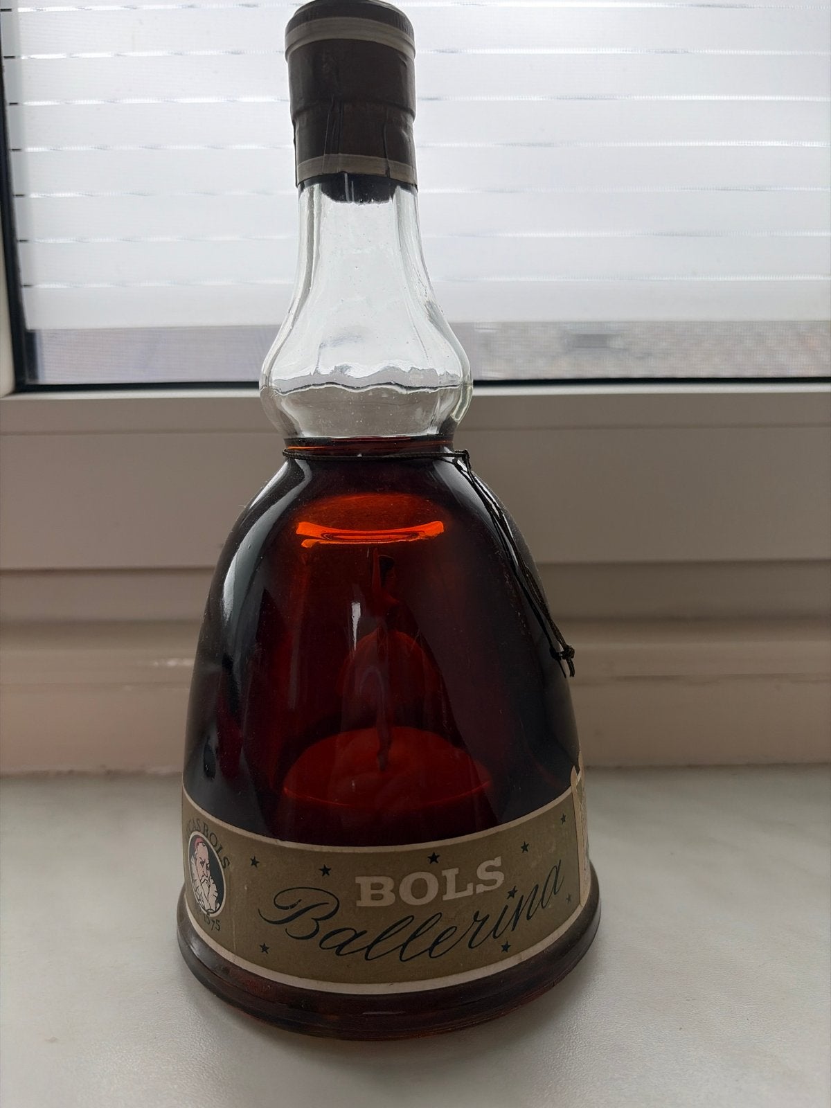 Vintage Bols Ballerina Muziekdoos Likeurfles, Ophalen of Verzenden