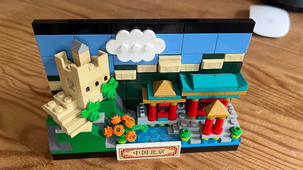 Lego Beijing postcard 40654, Lego, Ophalen of Verzenden, Zo goed als nieuw, Compleet