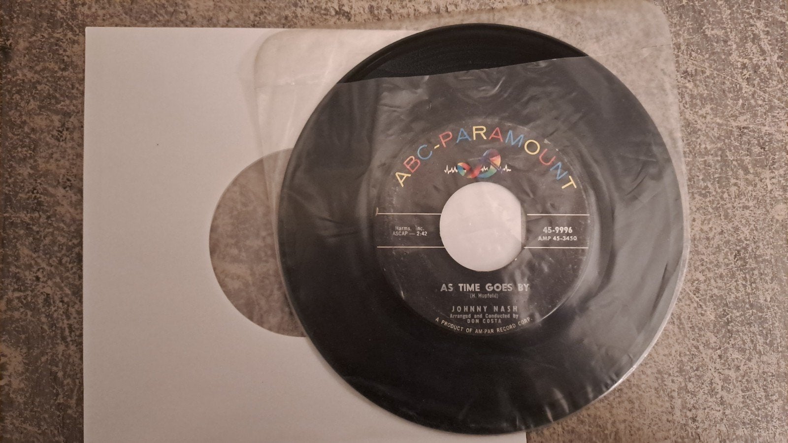 Johnny nash - as time goes by, Ophalen of Verzenden, Gebruikt, 7 inch, Pop