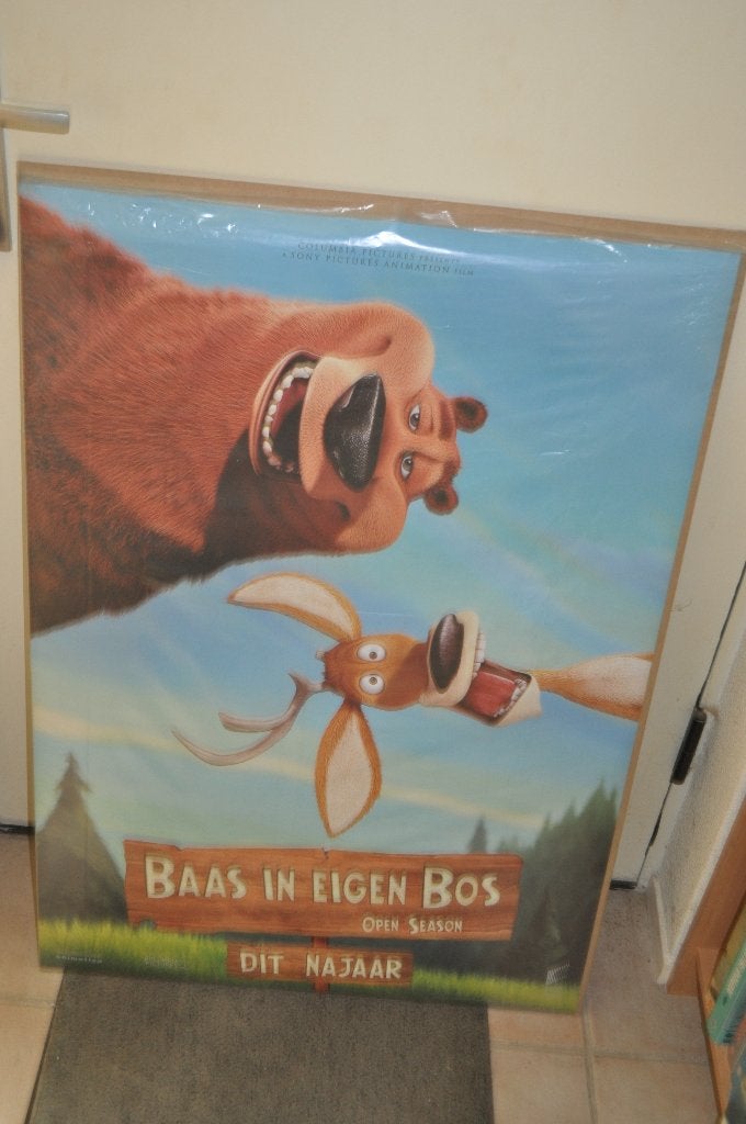 Baas in eigen bos Filmposter, Ophalen, Zo goed als nieuw, A1 t/m A3, Film en Tv