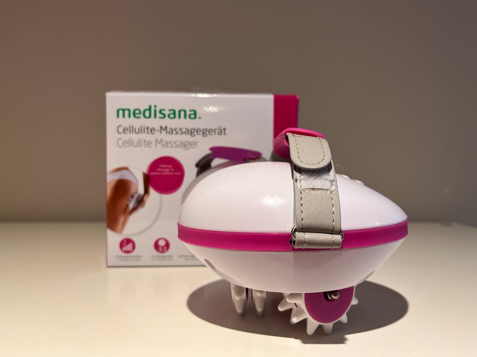 Medisana Cellulite Massager AC 850 - 2x gebruikt, Ophalen of Verzenden, Zo goed als nieuw, Apparaat