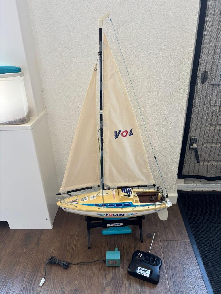 Nikko Zeilboot 19040 Radiografisch met Afstandsbediening, Hobby en Vrije tijd, Ophalen, Gebruikt
