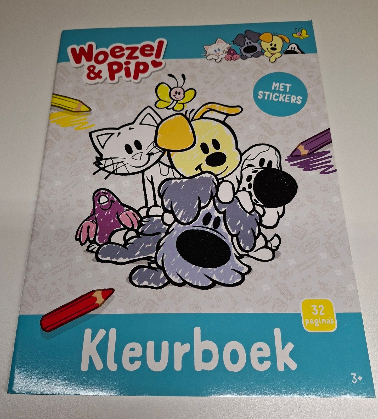 Kleurboek Woezel & Pip., Ophalen of Verzenden