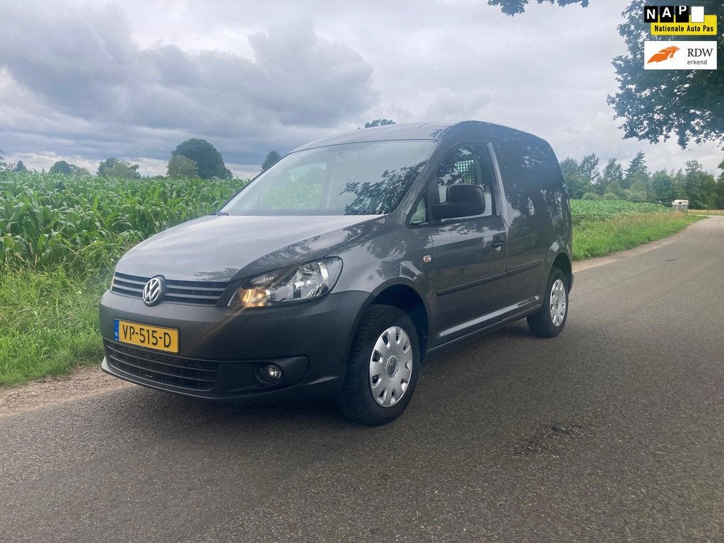 Volkswagen Caddy 1.6 TDI Economy Baseline Nw apk trekh. airc, Auto's, Voorwielaandrijving, Euro 5, Stof, Gebruikt